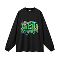 Get Schwifty Rick & Morty Oversized Unisex Long Sleeve T-Shirt