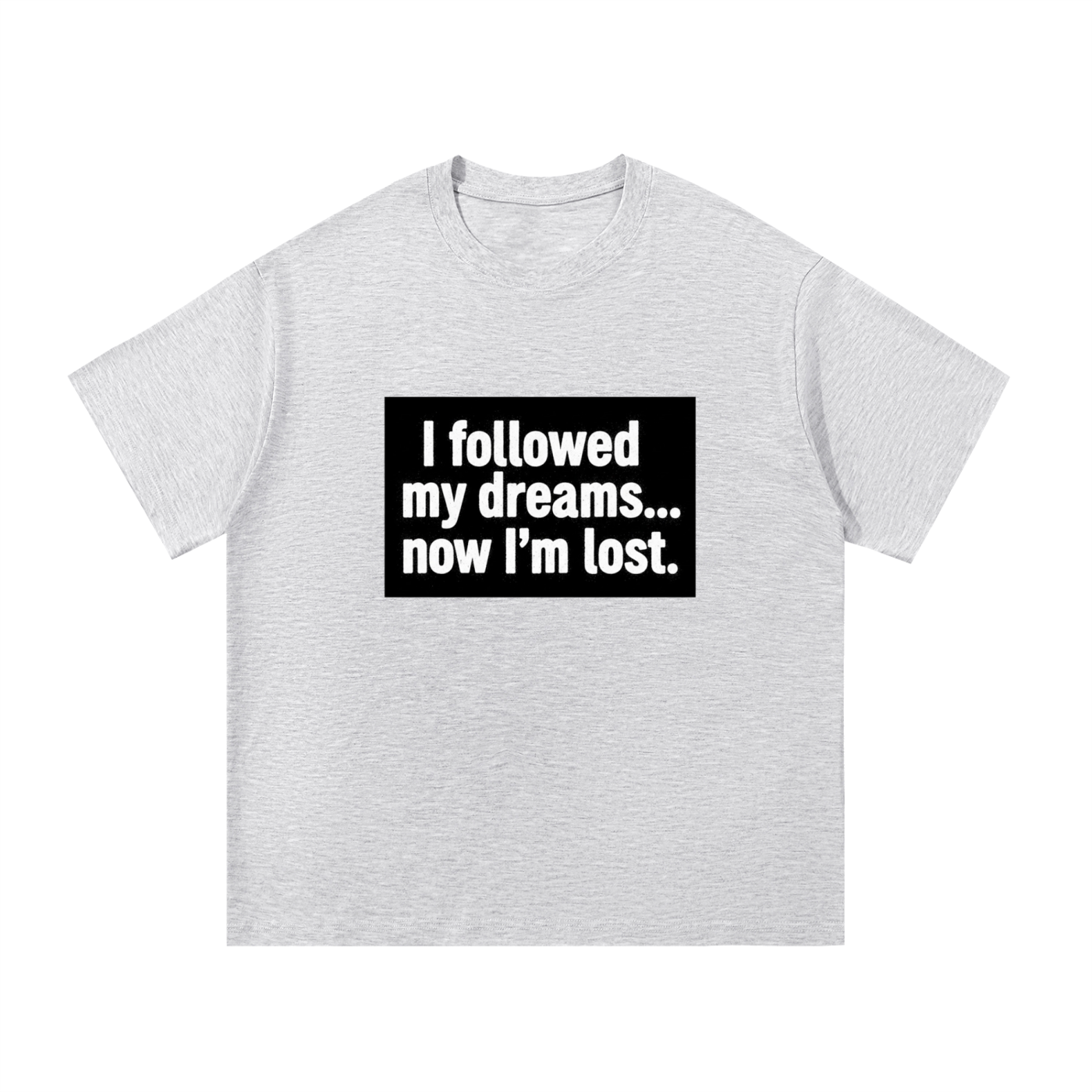 I Followed My Dreams... Now I'm Lost Cotton T-Shirt