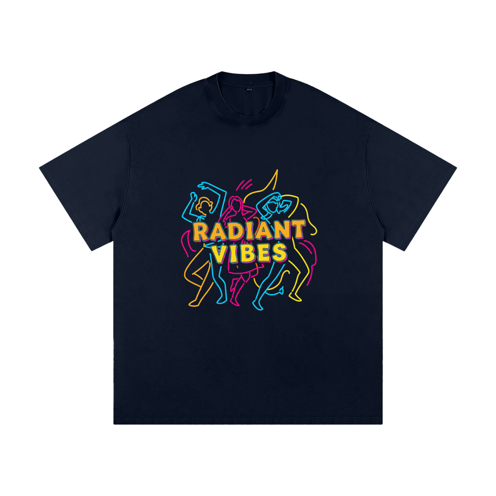 Radiant Vibes Only Heavyweight Loose Fit T-Shirt