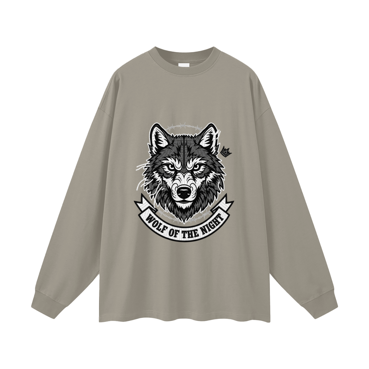 🐺🌑 'Wolf of the Night' Navy Crewneck 🐺🌑