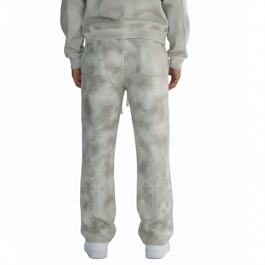 Dirty Washed Fleece Sweatpants