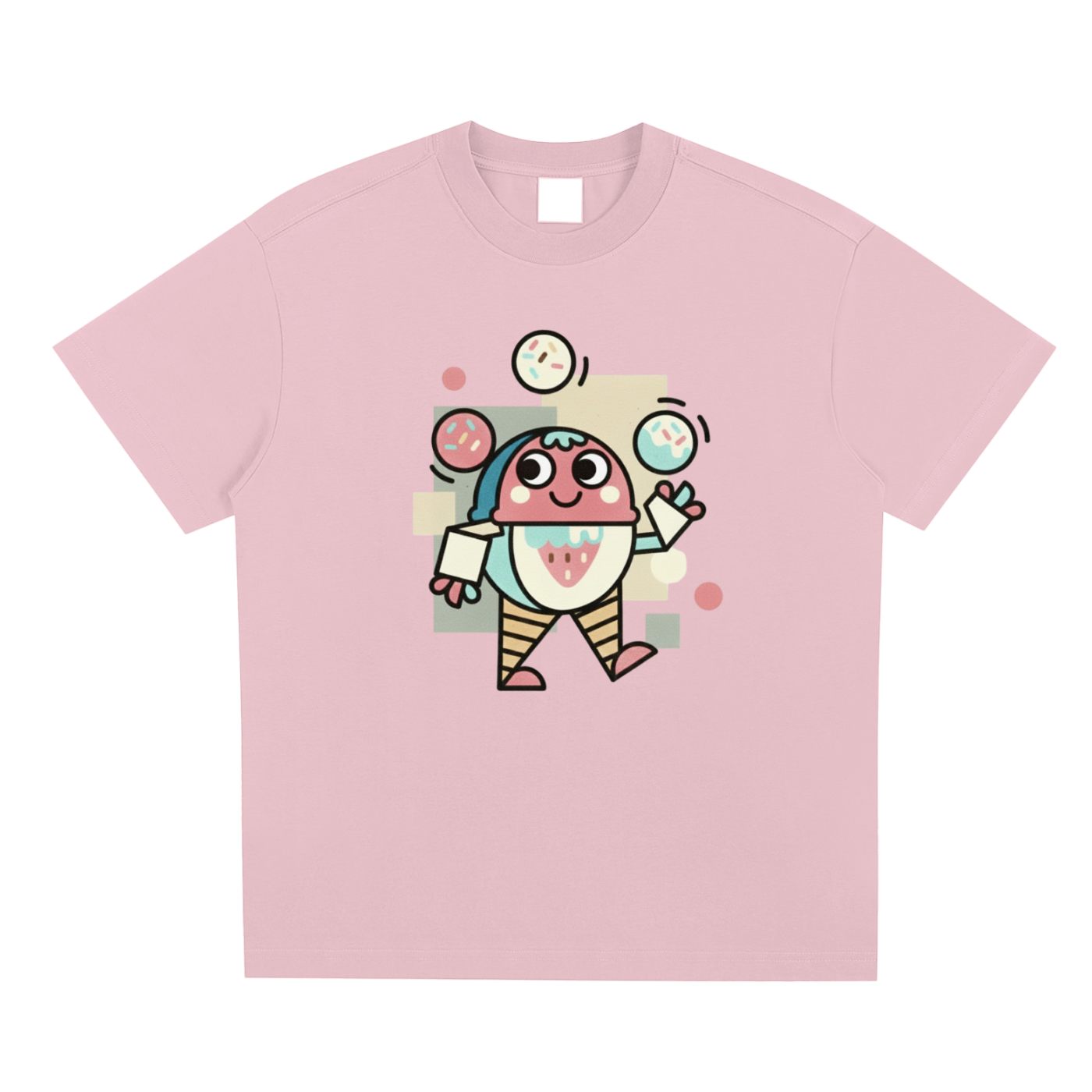 🎨 'Sweet Juggler' Kawaii Navy Tee 🎨