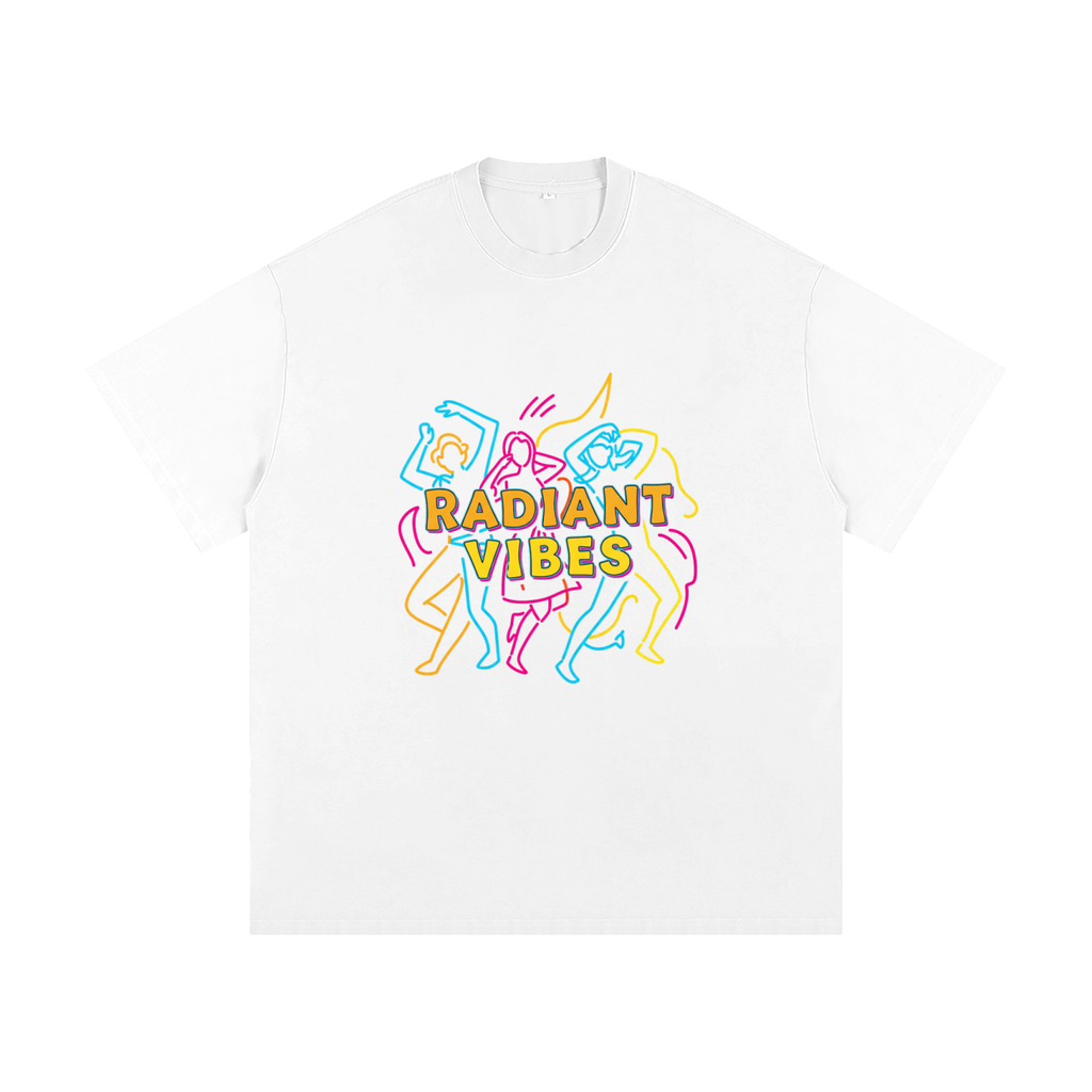 Radiant Vibes Only Heavyweight Loose Fit T-Shirt