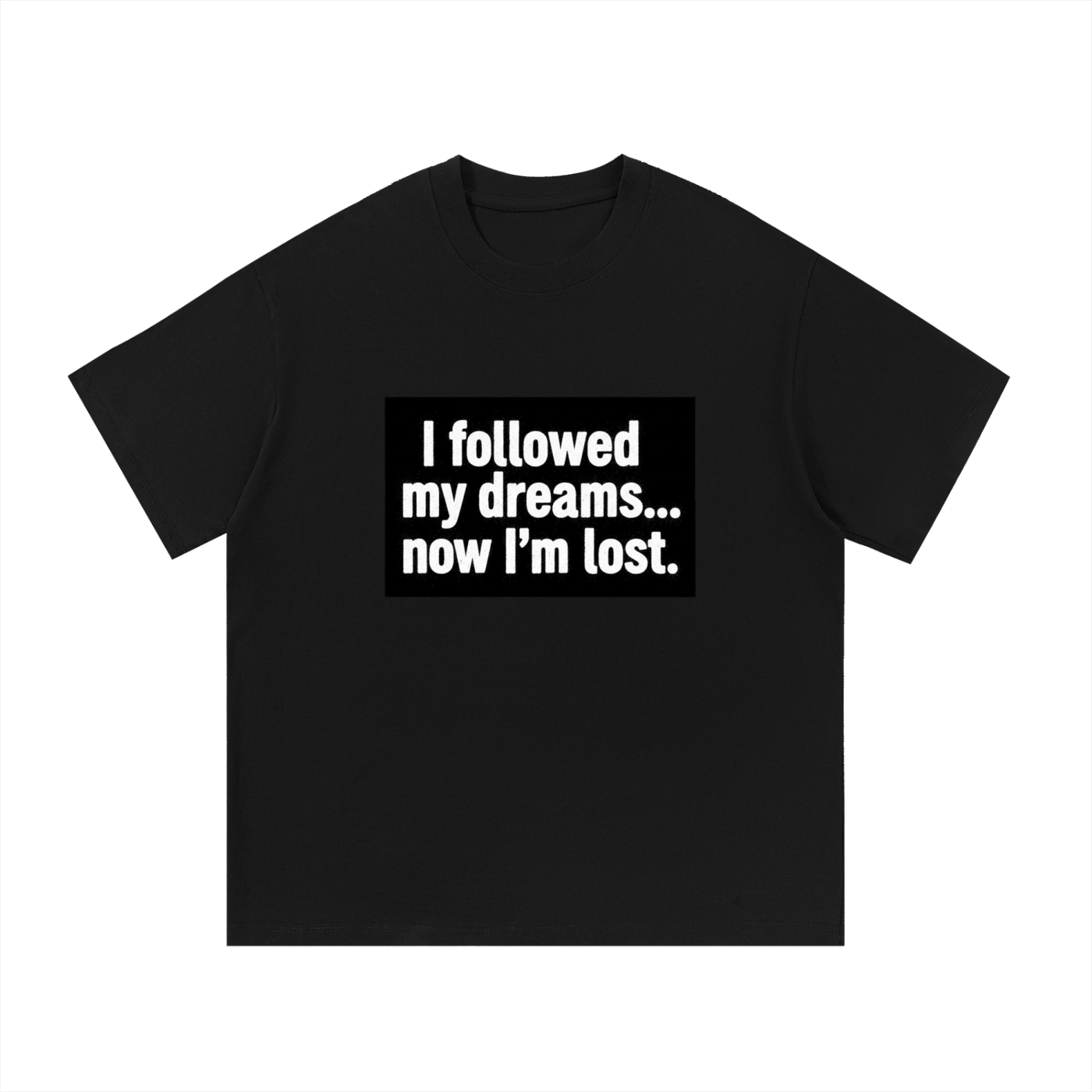 I Followed My Dreams... Now I'm Lost Cotton T-Shirt