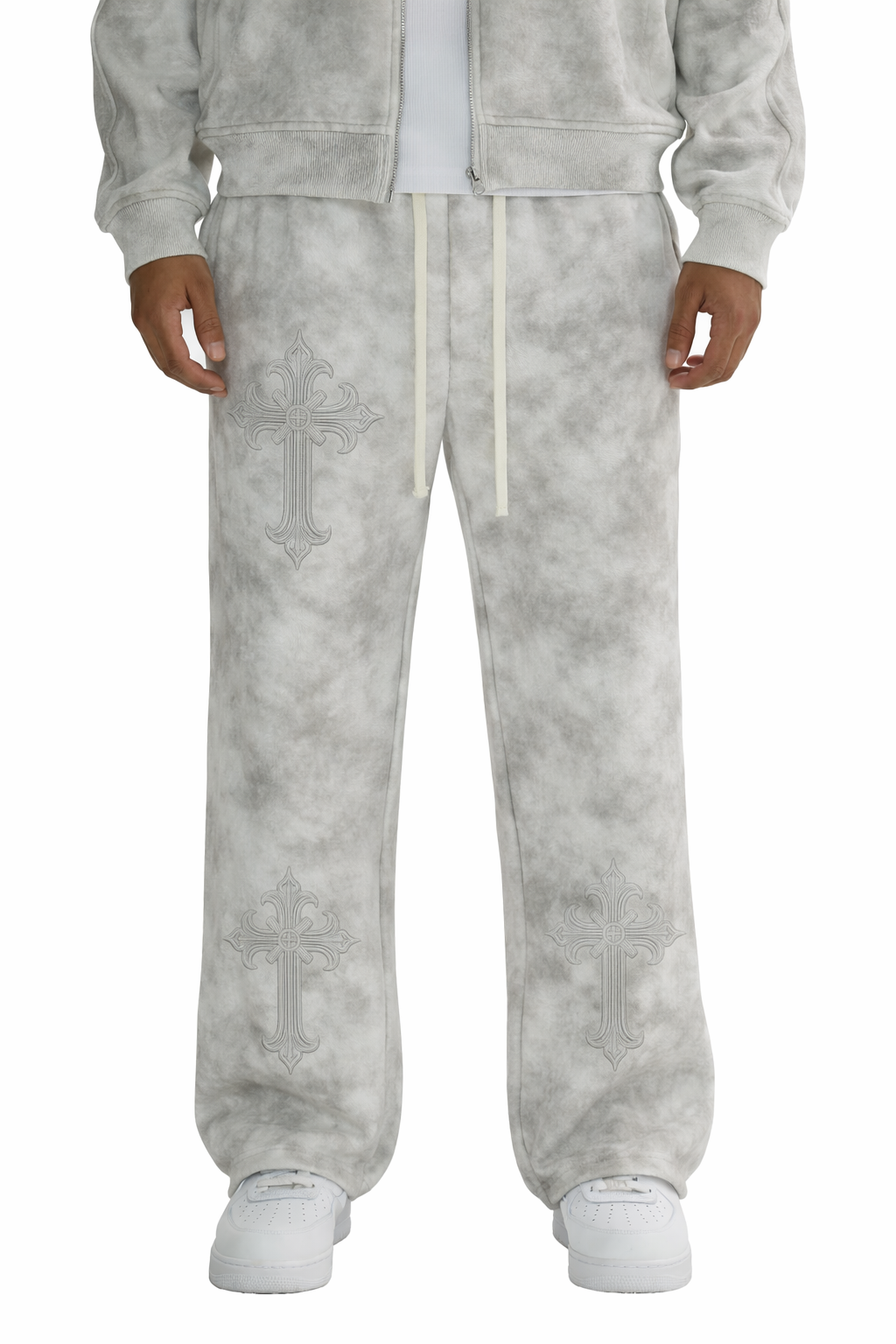 Dirty Washed Fleece Sweatpants