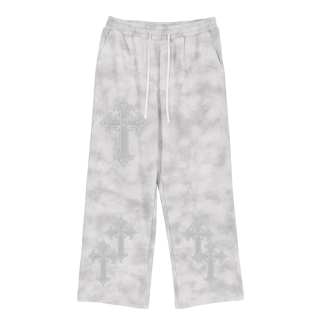 Dirty Washed Fleece Sweatpants