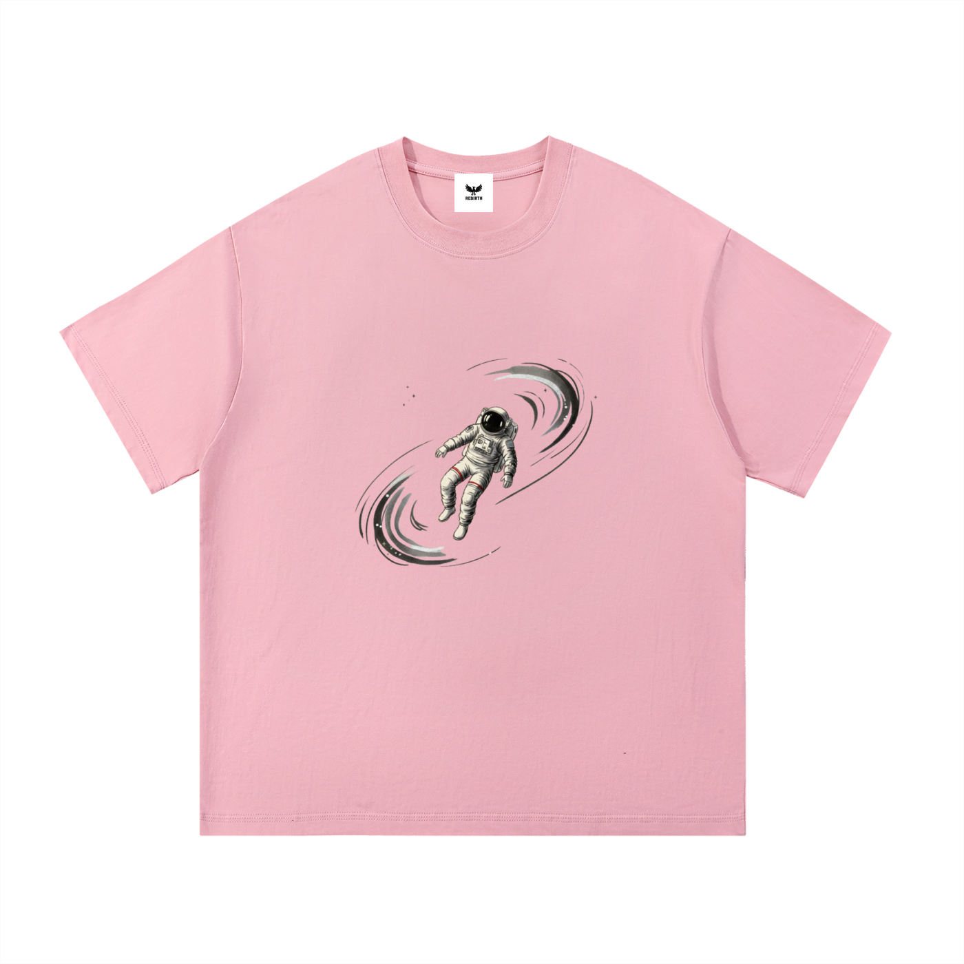 🚀 'Cosmic Drift' Spaceman Black Tee 🚀