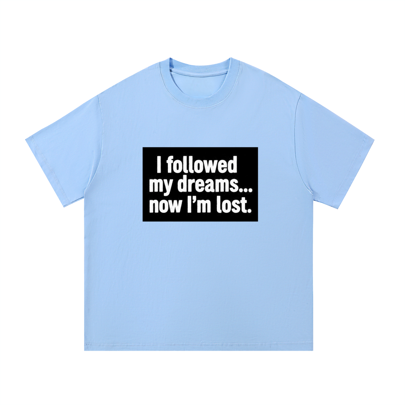 I Followed My Dreams... Now I'm Lost Cotton T-Shirt