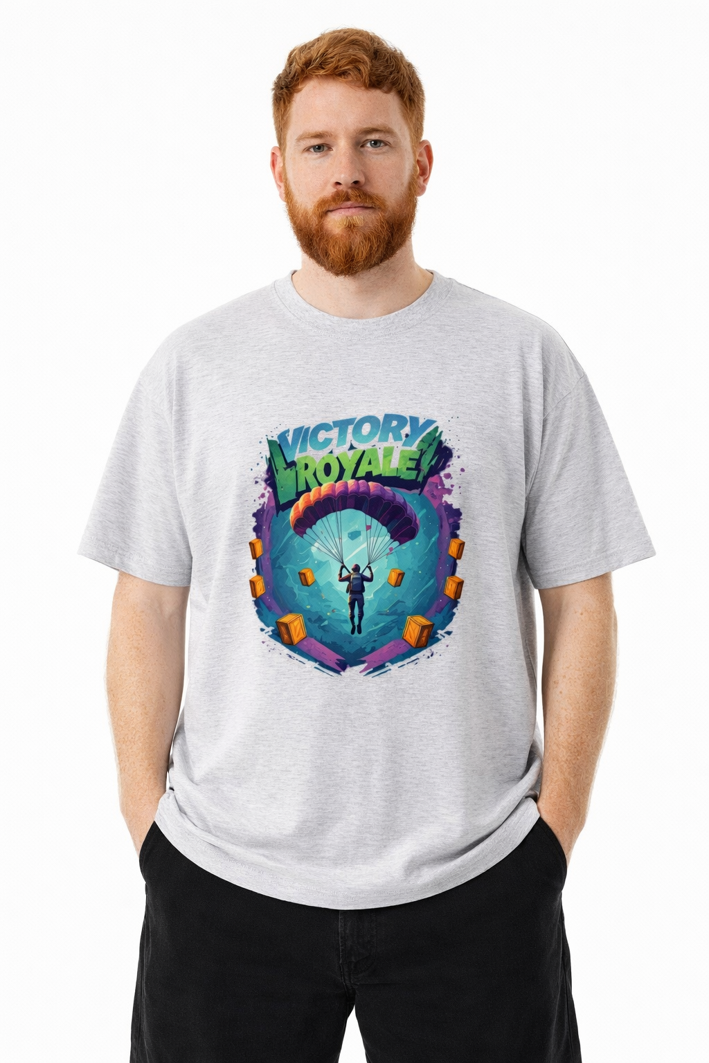 Victory Royale Skydiving
 Cotton T-Shirt