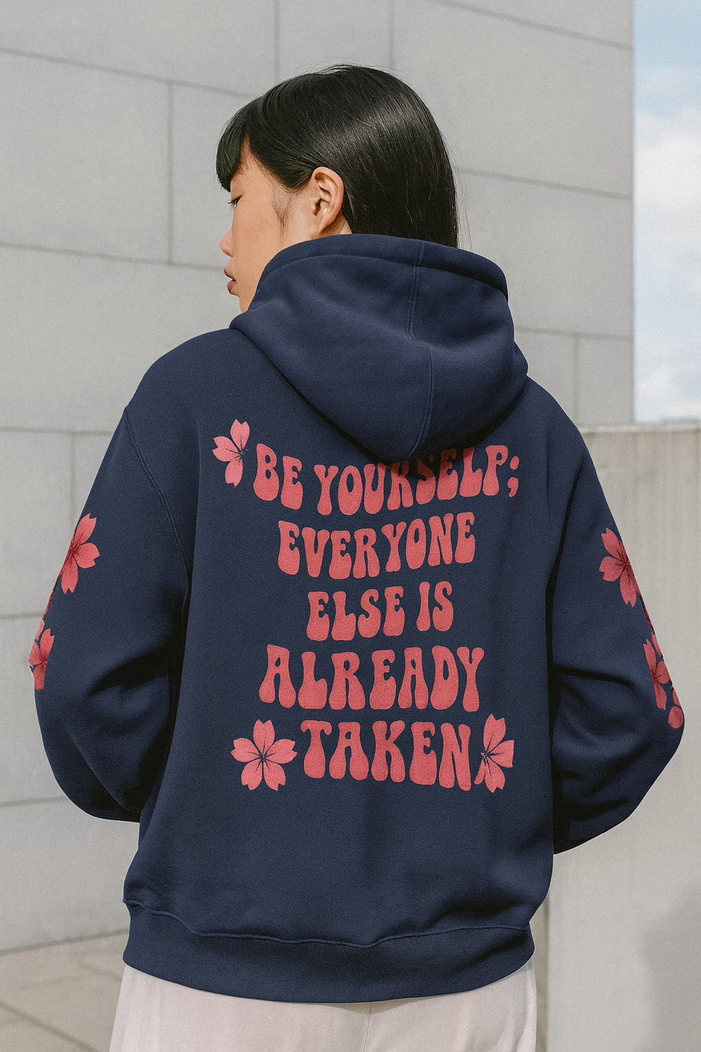 The Sakura "Authenticity" Hoodie 🌸✨ Oversize Fleeced