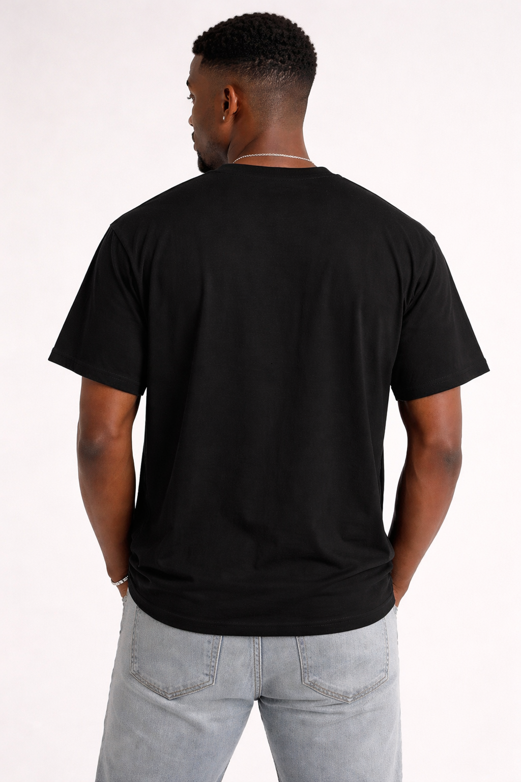 🚀 'Cosmic Drift' Spaceman Black Tee 🚀