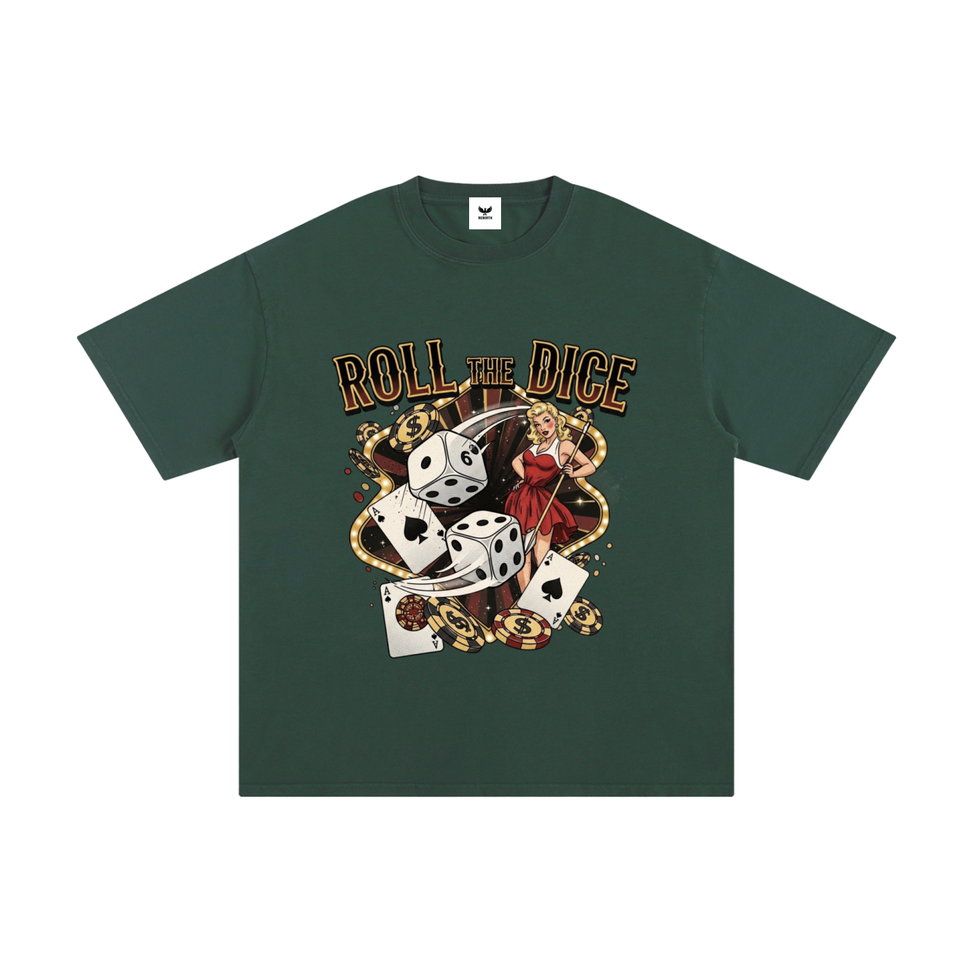 🎲 'High Stakes' Retro Casino Tee 🎲