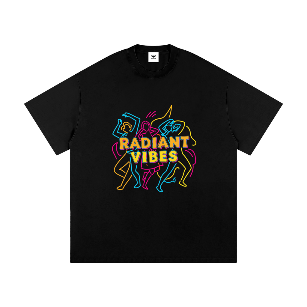 Radiant Vibes Only Heavyweight Loose Fit T-Shirt