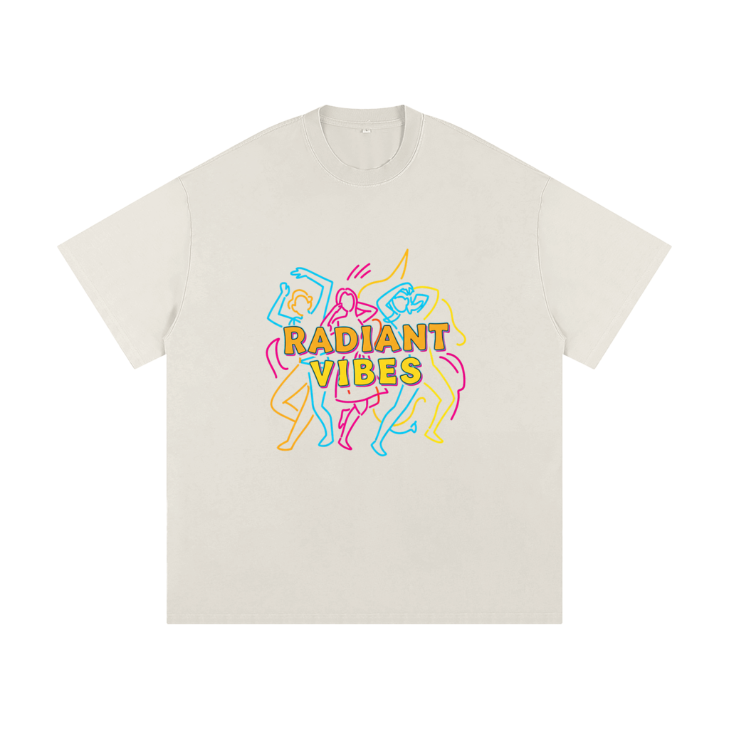 Radiant Vibes Only Heavyweight Loose Fit T-Shirt