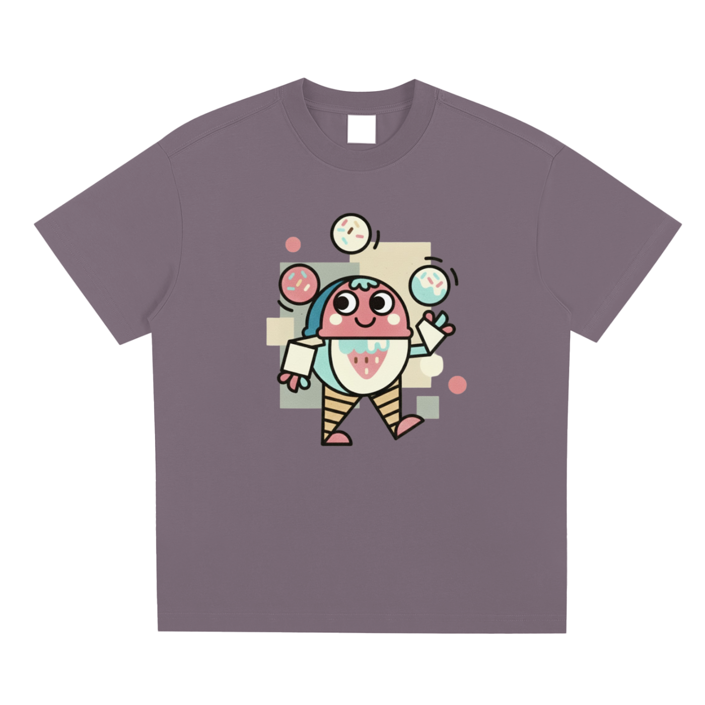 🎨 'Sweet Juggler' Kawaii Navy Tee 🎨