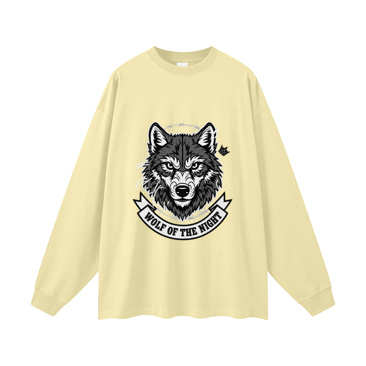 🐺🌑 'Wolf of the Night' Navy Crewneck 🐺🌑