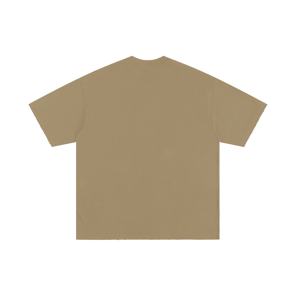 Andy Warhol Pop Art Heavyweight Hand-frayed T-Shirt