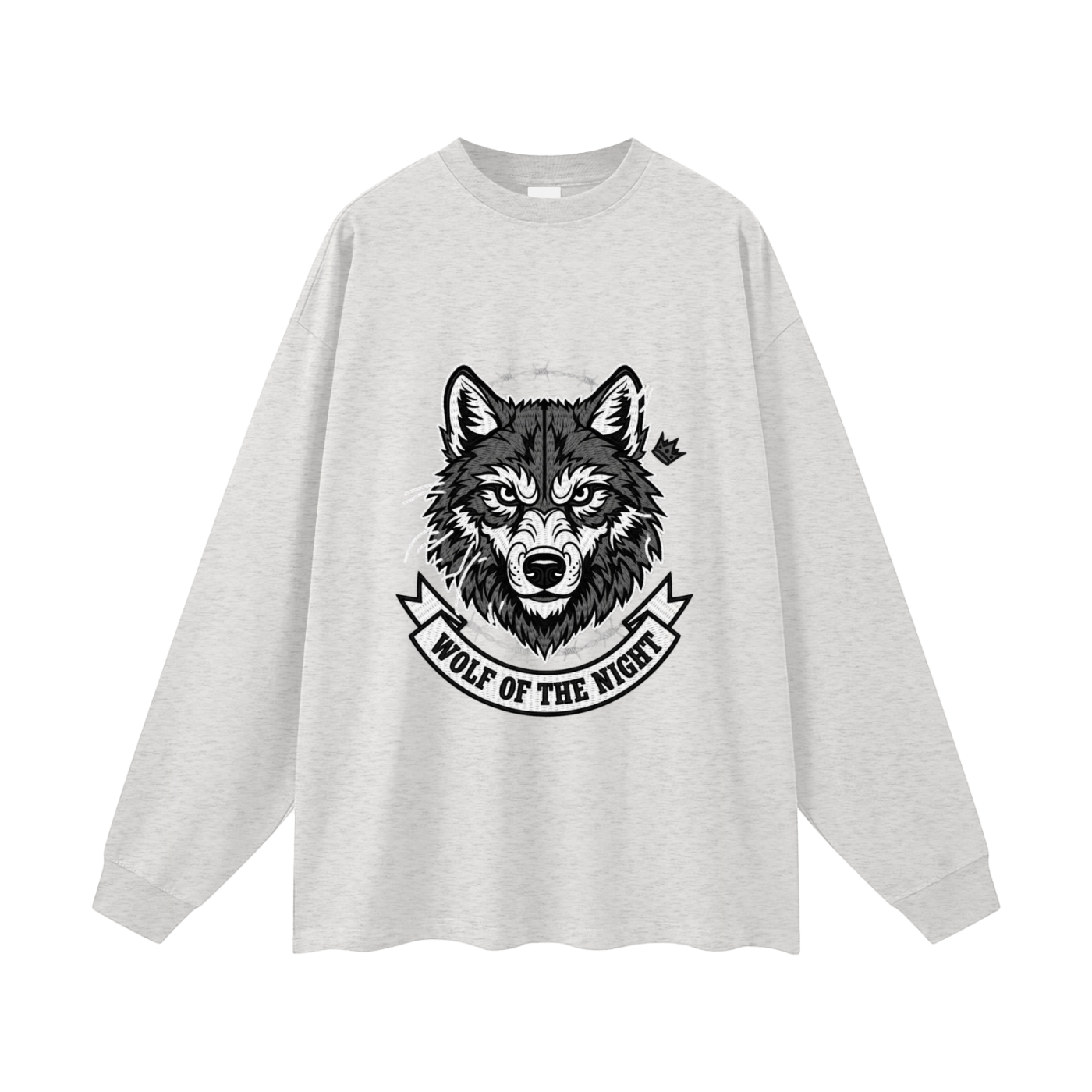 🐺🌑 'Wolf of the Night' Navy Crewneck 🐺🌑