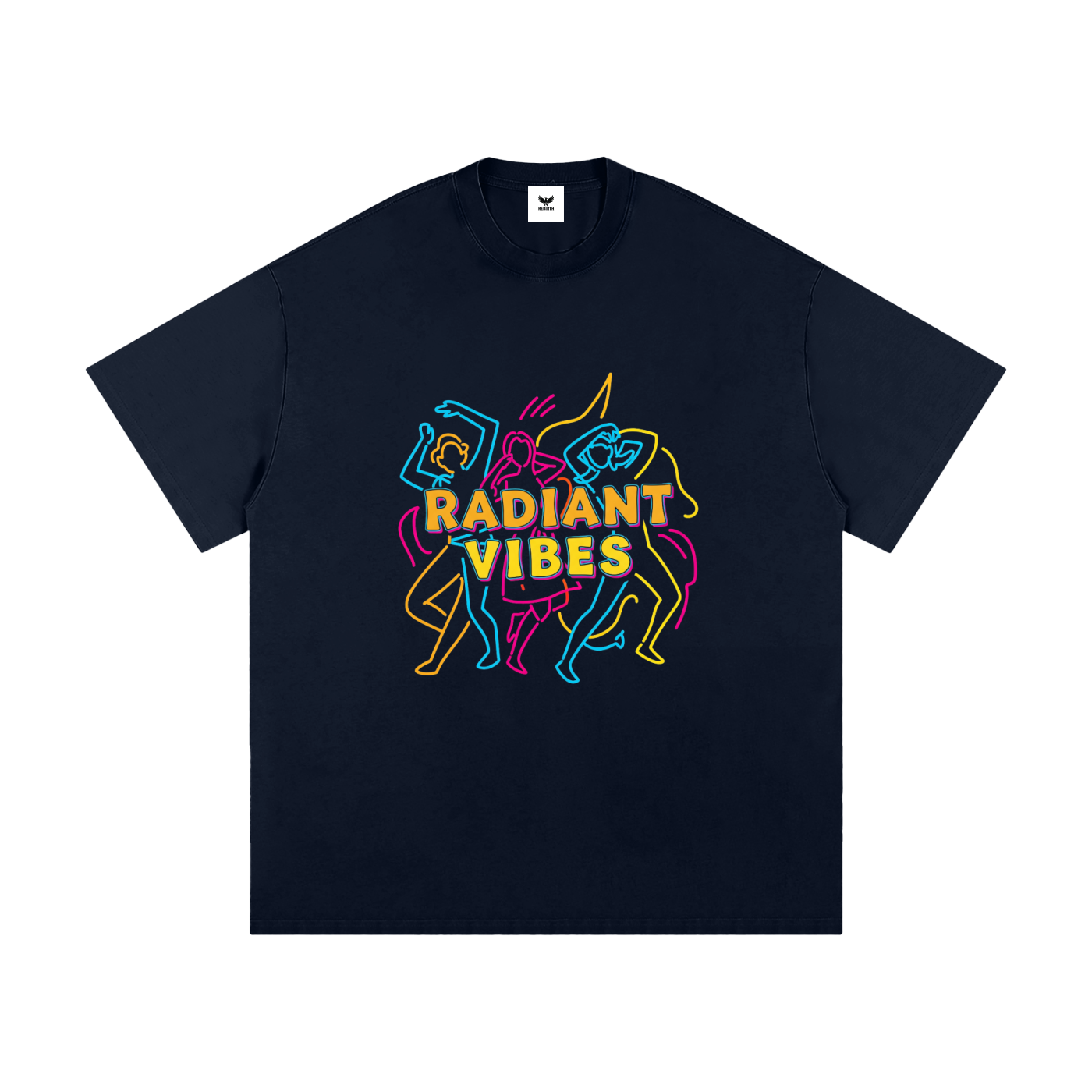 Radiant Vibes Only Heavyweight Loose Fit T-Shirt